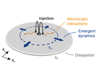 Emergence of turbulence in a 2D gas